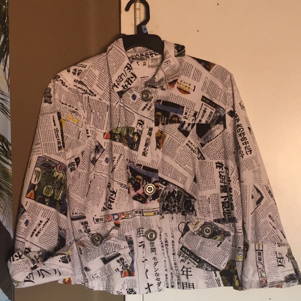 Vintage Units Brand Button Up